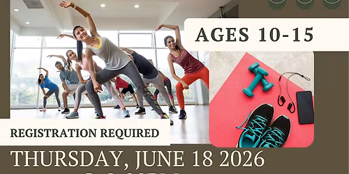Jazzercise for Teens (Ages 10-15)