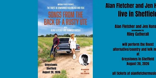 Songs from the Back of a Rusty Ute - Alan Fletcher Live
