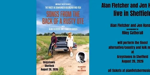 Songs from the Back of a Rusty Ute - Alan Fletcher Live