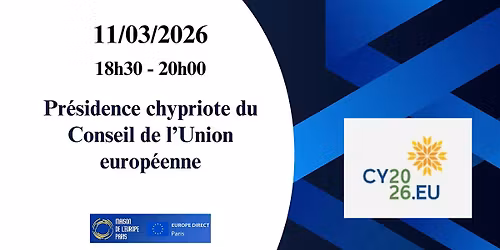 Pr\u00e9sidence chypriote du Conseil de l\u2019UE