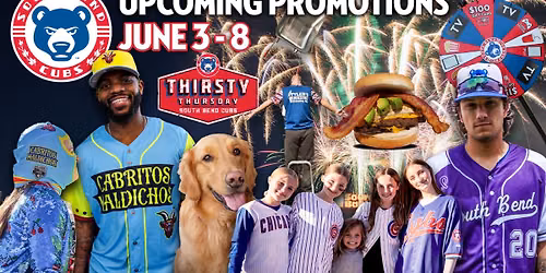 South Bend Cubs at Great Lakes Loons at Dow Diamond
