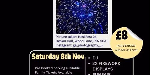 Hesk Fest Fireworks Night