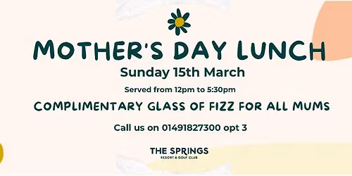 Mother's Day at The Springs