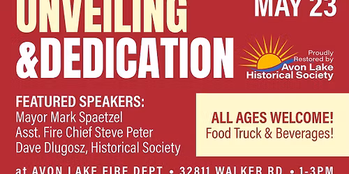 ALFD #1 Unveiling & Dedication