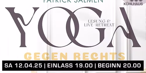 PATRICK SALMEN - YOGA GEGEN RECHTS - VERLEGT