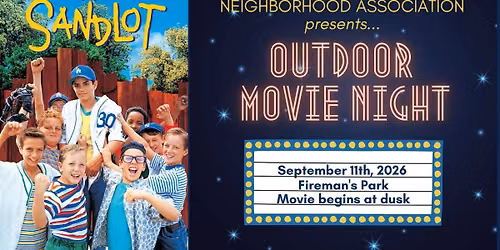 Outdoor Movie Night