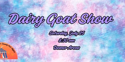 4-H Dairy Goat Show at the Shawnee County Fair