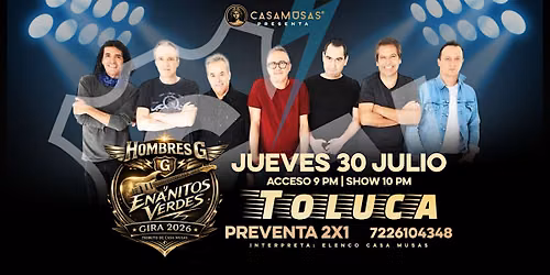 HOMBRES G & ENANITOS VERDES · ¡Gira 2026!