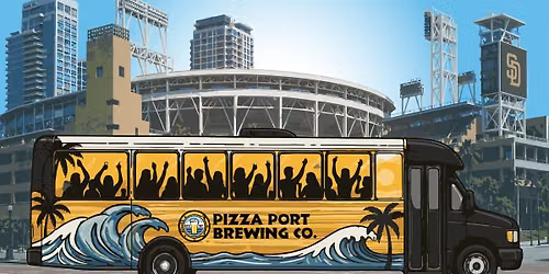 Pizza Port Padres Party Bus