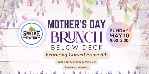 Mother's Day Brunch Buffet Overlooking Okauchee Lake at Smoke on the Water