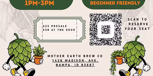 Plant Bingo @ Mother Earth Brewing Nampa