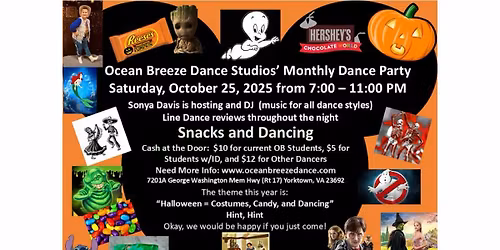 Monthly Social Dance