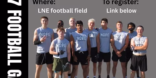 2nd Annual Alumni 7v7 tournment