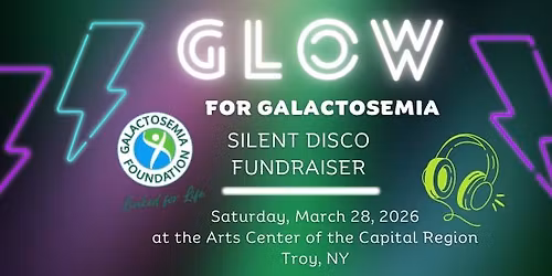 Silent Disco -Glow For Galactosemia (NY Edition) Fundraiser