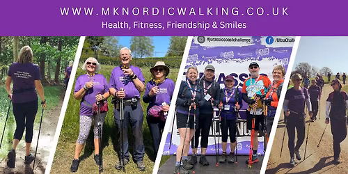 LEARN TO NORDIC WALK at CALDECOTTE LAKE with Emma, 1hr
