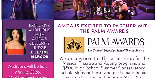 AMDA Auditions - 8th Annual Palm Awards