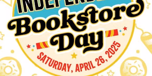 Independent Bookstore Day Sale!