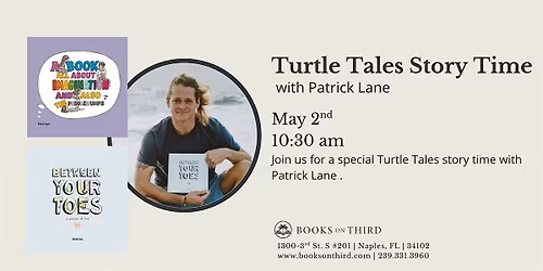 Turtle Tales Storytime with Guest Author Patrick Lane