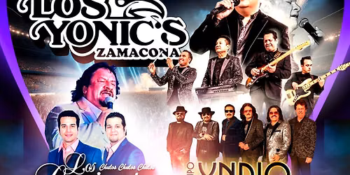 Los Yonic's, Los Caminantes y Grupo Yndio en Seattle
