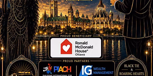 The Great Gatsby Charity Gala - Ronald McDonald House - Ottawa