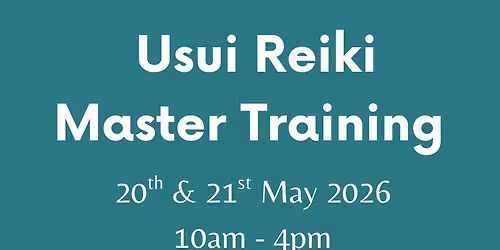 Usui Reiki Master Training (Level 3)