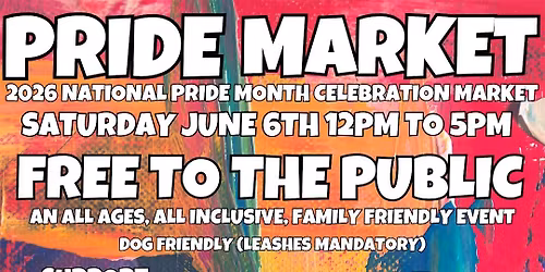 2026 National Pride Month Celebration Market At Our 3rd Space