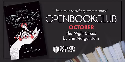 Open Book Club: The Night Circus by Erin Morgenstern