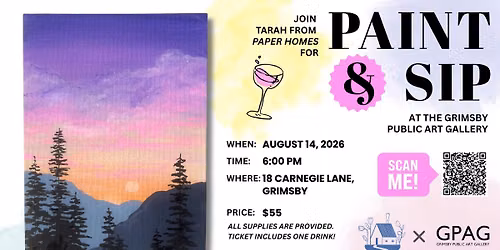Paint & Sip: August