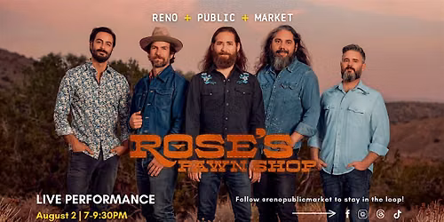 Rose's Pawn Shop LIVE at Reno Public Market