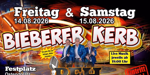 Bieberer Kerb 2026 am Freitag