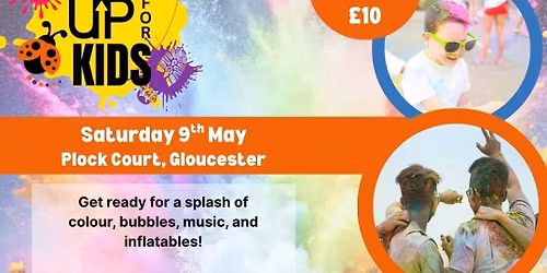 Glitterbomb @ Colour up for Kids! 