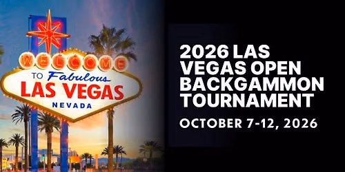 2026 Las Vegas Open Backgammon Tournament