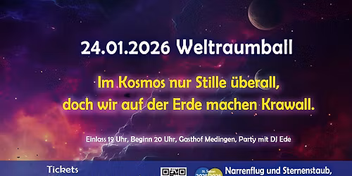 24.01.2026 Weltraumball