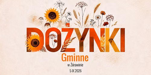 DO\u017bYNKI GMINNE W \u017b\u00d3RAWINIE 2026