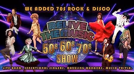 Relive The Music 50s, 60s & 70s Touring Show