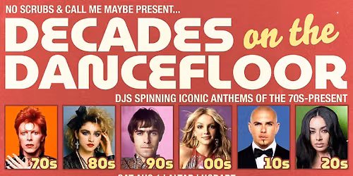 Decades on the Dancefloor - Hobart