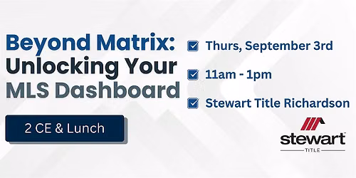 Beyond Matrix: Unlocking Your MLS Dashboard