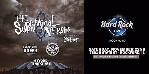 The Subliminal Verses \u2013 A Midwest Tribute to Slipknot