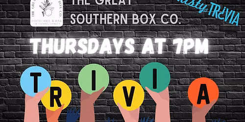 General Knowledge Trivia at The Great Southern Box Co.