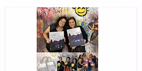 $10 pre stencil canvases! Create your OWN sip N paint party (BYOB)