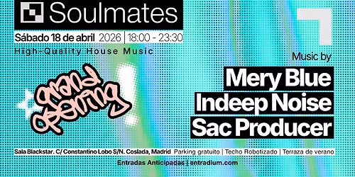 "Soulmates Party" (DJ Mery Blue+DJ Indeep Noise+DJ Sac Producer)
