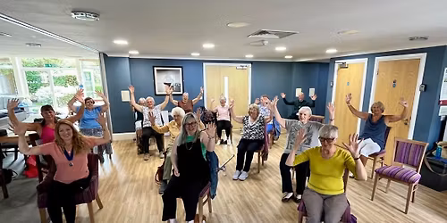 THATCHAM ON-SITE SEATED CHAIR EXERCISE with a Social Cafe afterward