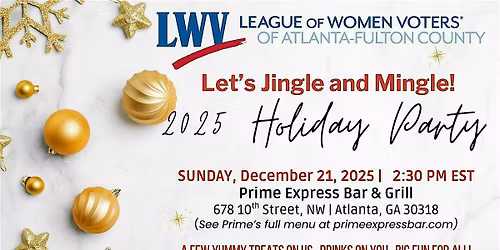 2025 LWVAF Holiday Party