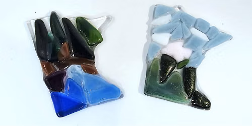 Minnesota Fused Glass Magnets