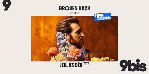 BROKEN BACK + guest