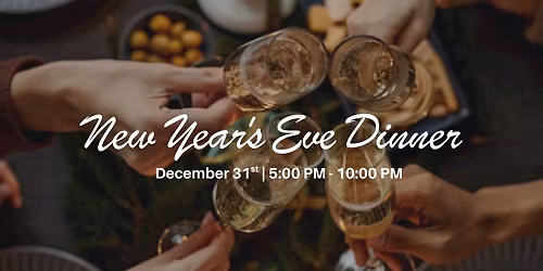 New Year's Eve Dinner at The Wave