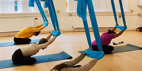Aerial Yoga Workshop: Flow and Deep Stretch, Edinburgh 27th Sept 10-11.30am
