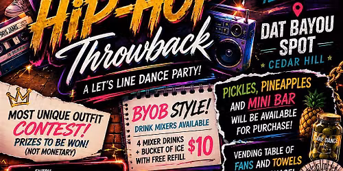 DFW LineDancers Throwback Line Dance Day Party