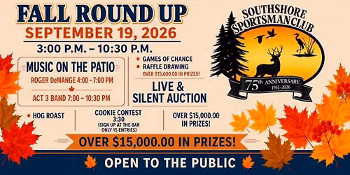 Fall Round Up - open to the Public