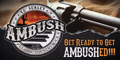 AMBUSH CHRISTMAS PARTY | 12\/20\/25 | BODINE'S - CLEMMONS